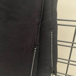 Quacker Factory size 2x jogging pants with ankle zippers